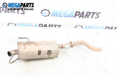 Rear muffler for Opel Meriva A Minivan (05.2003 - 05.2010) 1.4 16V Twinport, 90 hp