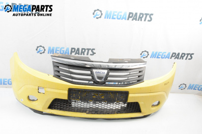 Front bumper for Dacia Sandero Hatchback I (06.2008 - 12.2012), hatchback, position: front