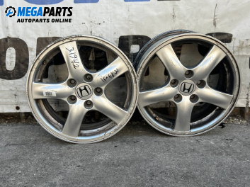 Alufelgen for Honda Accord VII Tourer (04.2003 - 05.2008) 16 inches, width 6.5 (Preis für zwei stücke)