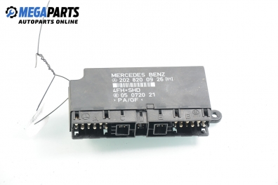 Comfort module for Mercedes-Benz C-Class 202 (W/S) 2.2 D, 95 hp, sedan, 1996 № 202 820 09 26