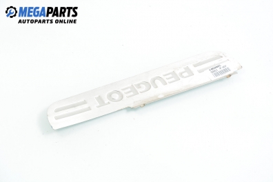 Door sill scuff for Peugeot 407 2.7 HDi, 204 hp, sedan automatic, 2007, position: rear - left