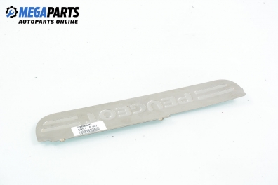 Door sill scuff for Peugeot 407 2.7 HDi, 204 hp, sedan automatic, 2007, position: rear - right