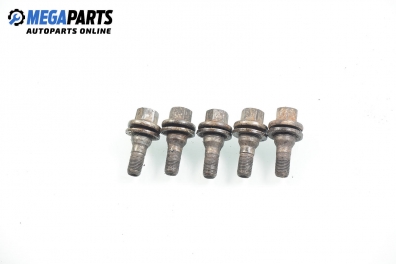 Bolts (5 pcs) for Peugeot 407 2.7 HDi, 204 hp, sedan automatic, 2007