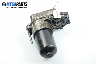 Oil filter housing for Peugeot 407 2.7 HDi, 204 hp, sedan automatic, 2007