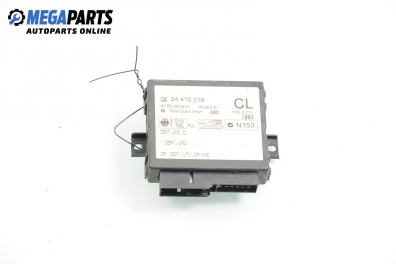 Central lock module for Opel Astra G 2.0 DI, 82 hp, station wagon automatic, 2001 № GM 24 410 018