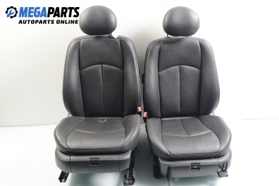 Leather seats with electric adjustment for Mercedes-Benz E-Class 211 (W/S) 2.4, 177 hp, sedan automatic, 2005