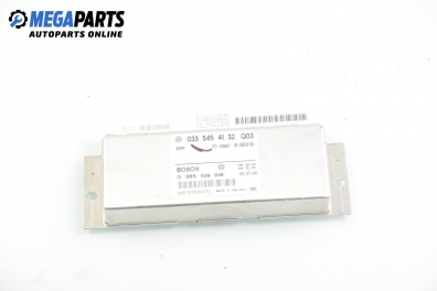 ABS/ESP control module for Mercedes-Benz E-Class 211 (W/S) 2.4, 177 hp, sedan automatic, 2005 № Bosch 0 265 109 516