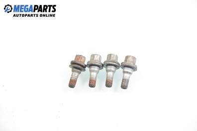 Bolts (4 pcs) for Peugeot 307 1.6 16V, 109 hp, hatchback, 5 doors, 2004