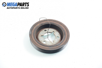 Damper pulley for Peugeot 307 1.6 16V, 109 hp, hatchback, 5 doors, 2004