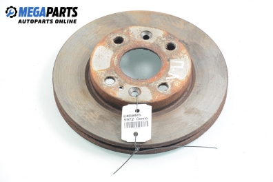 Brake disc for Mazda Demio 1.3 16V, 72 hp, 1999, position: front