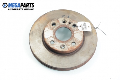 Brake disc for Mazda Demio 1.3 16V, 72 hp, 1999, position: front