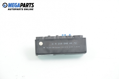 Module for Mercedes-Benz E-Class 210 (W/S) 2.3, 150 hp, sedan automatic, 1996 A 210 540 04 72