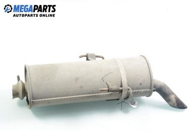 Rear muffler for Citroen Saxo 1.5 D, 57 hp, 2002