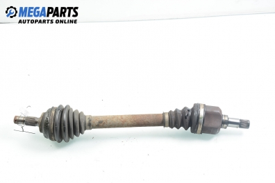 Driveshaft for Peugeot 308 (T7) 1.6 16V, 120 hp, hatchback, 5 doors, 2009, position: left