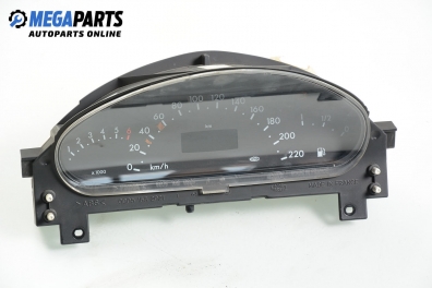 Instrument cluster for Mercedes-Benz A-Class W168 1.6, 102 hp, 1998