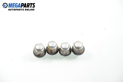 Nuts (4 pcs) for Hyundai Getz 1.1, 63 hp, 3 doors, 2002