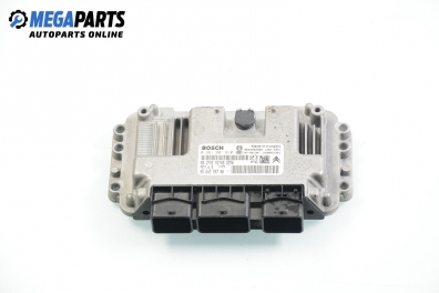 ECU for Peugeot 307 1.6 16V, 109 hp, hecktür, 5 türen, 2007 № Bosch 0 261 201 610