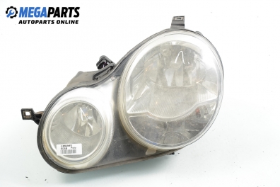 Headlight for Volkswagen Polo (9N/9N3) 1.2, 54 hp, 3 doors, 2002, position: left Valeo