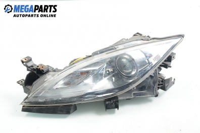 Headlight for Mazda 6 2.2 MZR-CD, 185 hp, hatchback, 2010, position: left