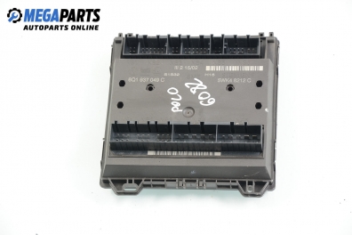 Comfort module for Volkswagen Polo (9N/9N3) 1.4 16V, 75 hp, hatchback, 5 doors, 2004 № 6Q0 937 049 C / Siemens 5WK4 8212 C