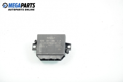 Parking sensor control module for Renault Espace IV 2.2 dCi, 150 hp, 2003 № 8200 051 286