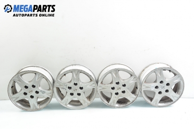 Alloy wheels for Nissan Almera Tino (2000-2006) 15 inches, width 6 (The price is for the set)