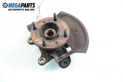 Knuckle hub for Nissan Almera (N16) 1.5, 90 hp, hatchback, 5 doors, 2000, position: front - left