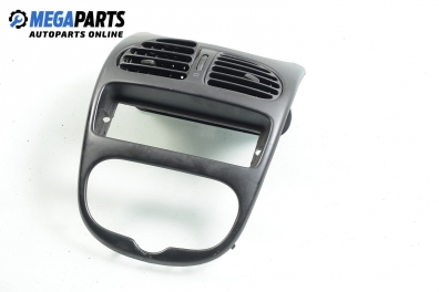 AC heat air vent for Peugeot 206 1.1, 60 hp, hatchback, 5 doors, 1999