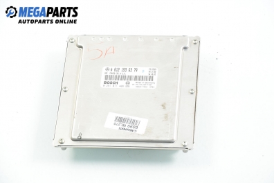 ECU for Mercedes-Benz M-Class W163 2.7 CDI, 163 hp automatic, 2004 № Bosch 0 281 011 408 / A 612 153 63 79