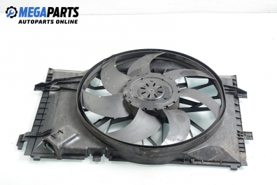 Radiator fan for Mercedes-Benz C-Class 203 (W/S/CL) 1.8 Kompressor, 143 hp, sedan automatic, 2004