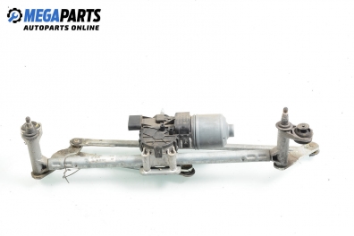 Front wipers motor for Volkswagen Polo (6R/6C) 1.2, 60 hp, 2010, position: front