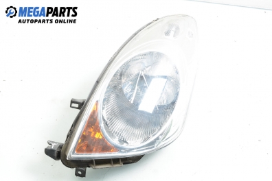 Headlight for Nissan Note 1.6, 110 hp automatic, 2009, position: left