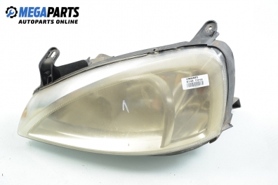 Headlight for Opel Corsa C 1.7 DI, 65 hp, 3 doors, 2002, position: left