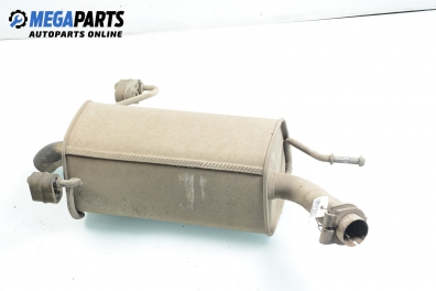 Rear muffler for Opel Corsa C 1.7 DI, 65 hp, 2002