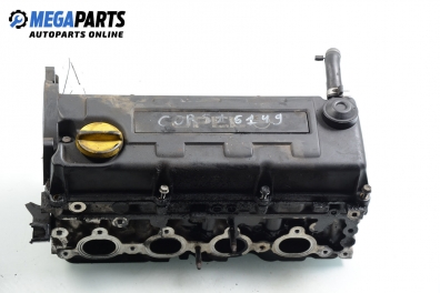 Cylinder head no camshaft included for Opel Corsa C 1.7 DI, 65 hp, 3 doors, 2002