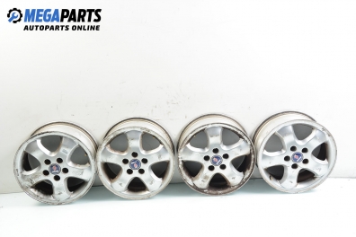 Alloy wheels for Saab 9-3 (1998-2002) 16 inches, width 6.5 (The price is for the set)