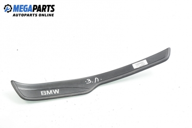 Door sill scuff for BMW 3 (E90, E91, E92, E93) 2.0, 129 hp, sedan, 2006, position: rear - left