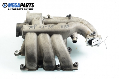 Intake manifold for Jaguar X-Type 3.0 V6 4x4, 230 hp, sedan automatic, 2005