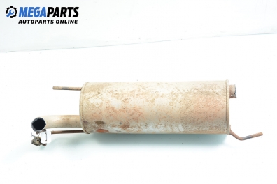 Muffler for Mitsubishi Pajero Pinin 2.0 GDI, 129 hp, 2000