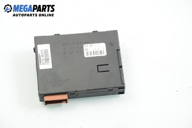 Module for Mercedes-Benz M-Class W163 2.7 CDI, 163 hp automatic, 2000 № A 163 545 54 32