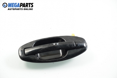 Outer handle for Hyundai Santa Fe 2.0 CRDi  4x4, 113 hp, 2005, position: rear - left