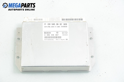 ESP+BAS module for Mercedes-Benz S-Class W220 3.2 CDI, 197 hp automatic, 2002 № Bosch 0 265 109 497