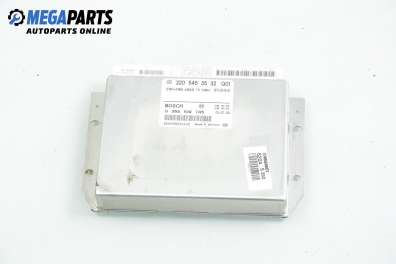 ESP+BAS module for Mercedes-Benz S-Class W220 3.5, 245 hp automatic, 2000 № Bosch 0 265 109 745 