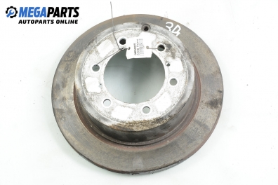 Brake disc for Mitsubishi Pajero II 2.8 TD, 125 hp, 5 doors automatic, 1999, position: rear