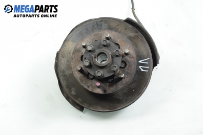 Knuckle hub for Mitsubishi Pajero II 2.8 TD, 125 hp, 5 doors automatic, 1999, position: front - left