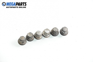 Nuts (6 pcs) for Mitsubishi Pajero II 2.8 TD, 125 hp, 5 doors automatic, 1999