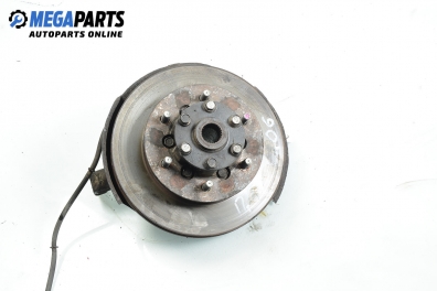 Knuckle hub for Mitsubishi Pajero II 2.8 TD, 125 hp, 5 doors automatic, 1999, position: front - right