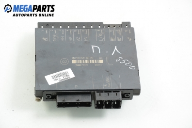 Seat module for Mercedes-Benz S-Class W220 5.0, 306 hp automatic, 2000, position: front - left № A 220 820 68 26