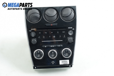 CD player și panou climatronic for Mazda 6 2.0 DI, 143 hp, hatchback, 2006