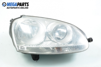 Headlight for Volkswagen Golf V 1.4 FSI, 90 hp, hatchback, 5 doors, 2004, position: right